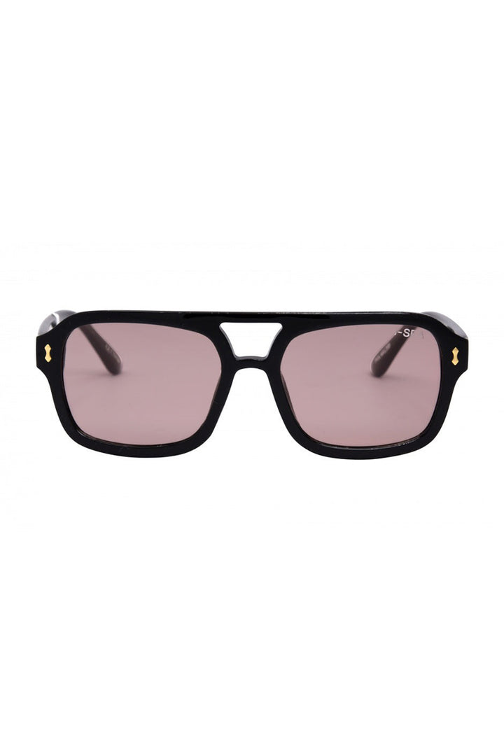 I-SEA - Royal with Black Frames and Peach Lenses