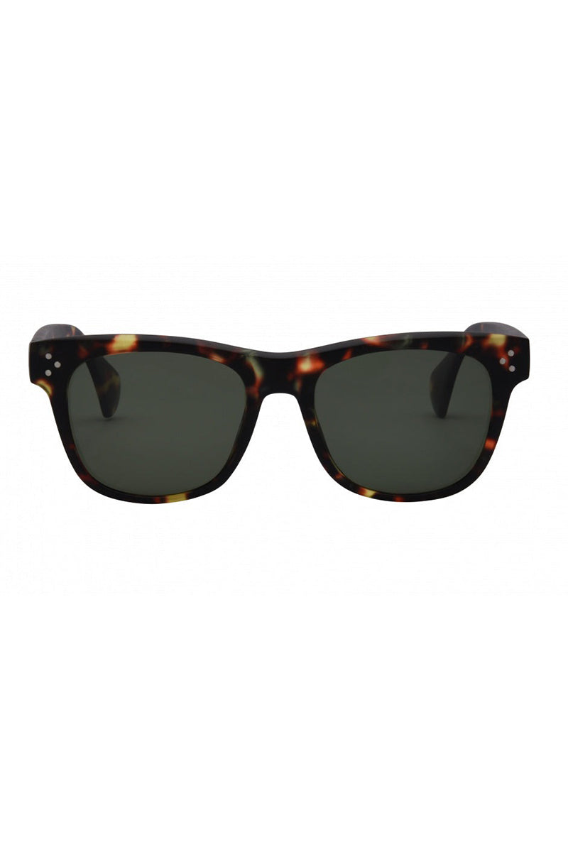 I-SEA - Liam with Tort Frame and Green Polarized Lenses
