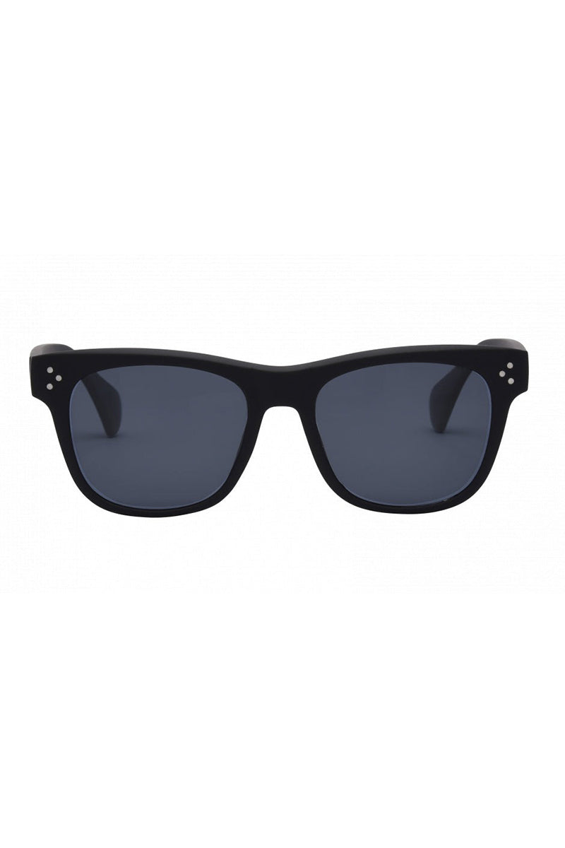 I-SEA - Liam in Black Frame with Smoke Polarized Lenses