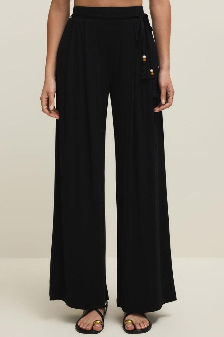 Z Supply - Lydia Wide Leg Pant in Black