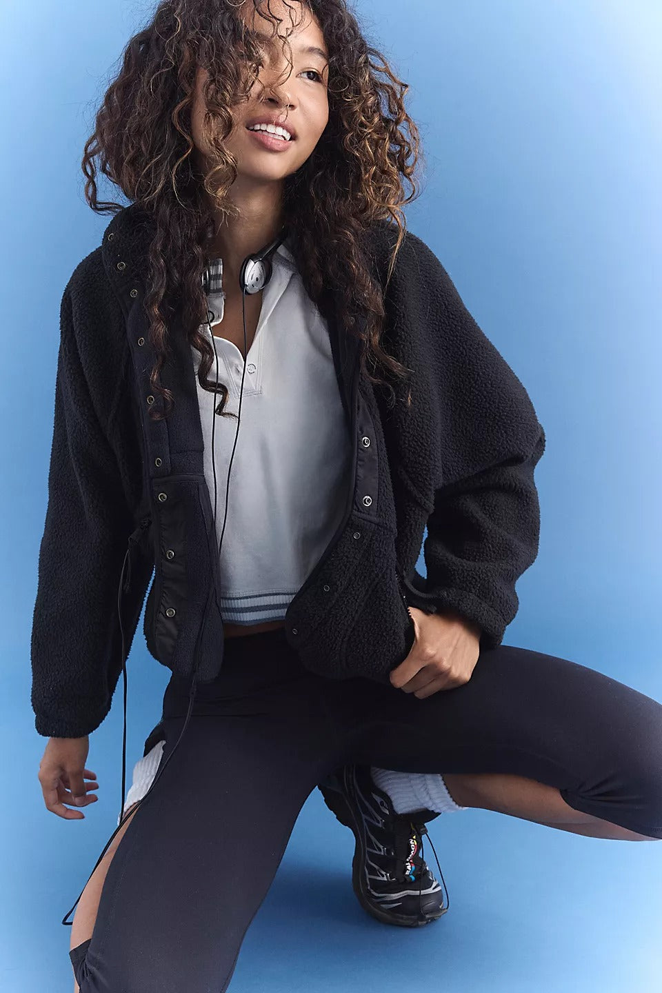 Free People Movement - Hit The Slopes Fleece Jacket