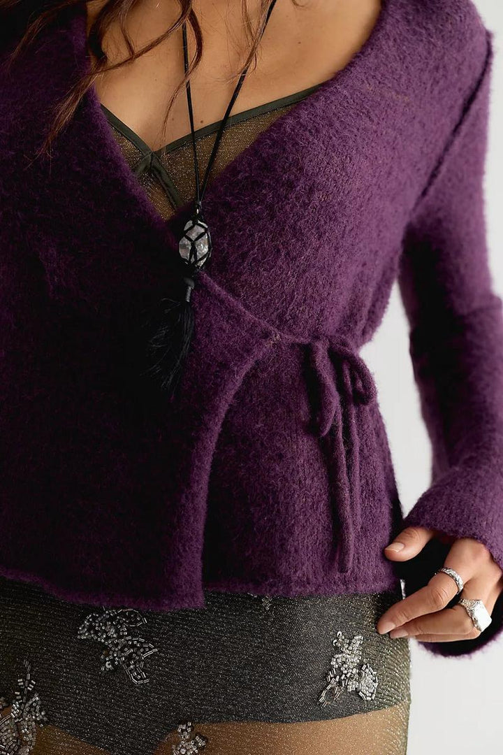 Free People - Snowfall Wrap Sweater