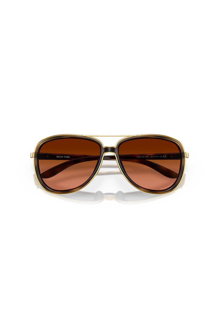 Oakley - Split Time with Prizm Brown Gradient Lenses and Brown Tortoise Frame OO4129-1858