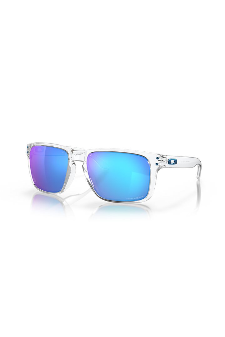 Oakley - Holbrook™ XL with Prizm Sapphire Polarized Lenses and Polished Clear Frame OO9417-0759
