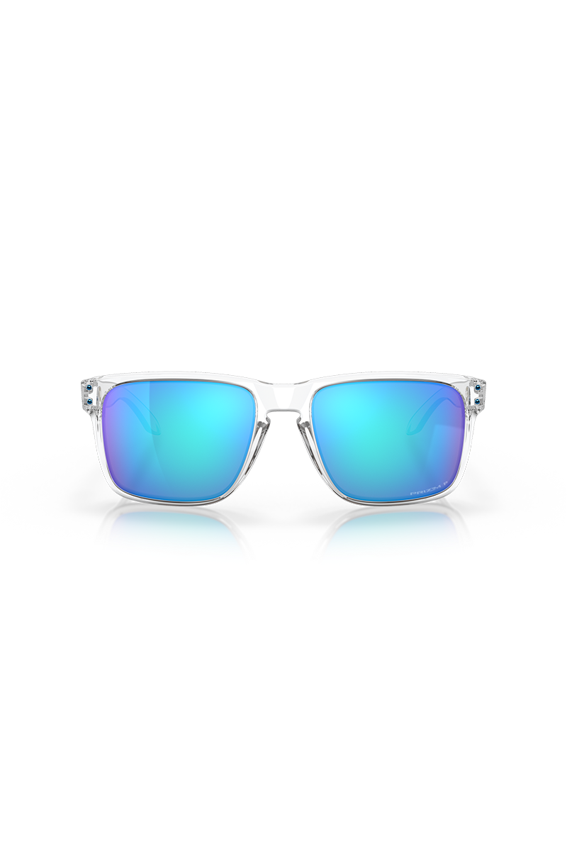 Oakley - Holbrook™ XL with Prizm Sapphire Polarized Lenses and Polished Clear Frame OO9417-0759