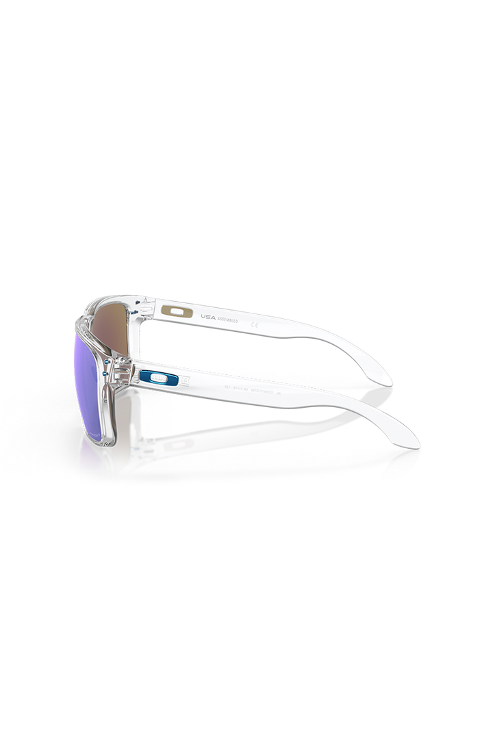 Oakley - Holbrook™ XL with Prizm Sapphire Polarized Lenses and Polished Clear Frame OO9417-0759