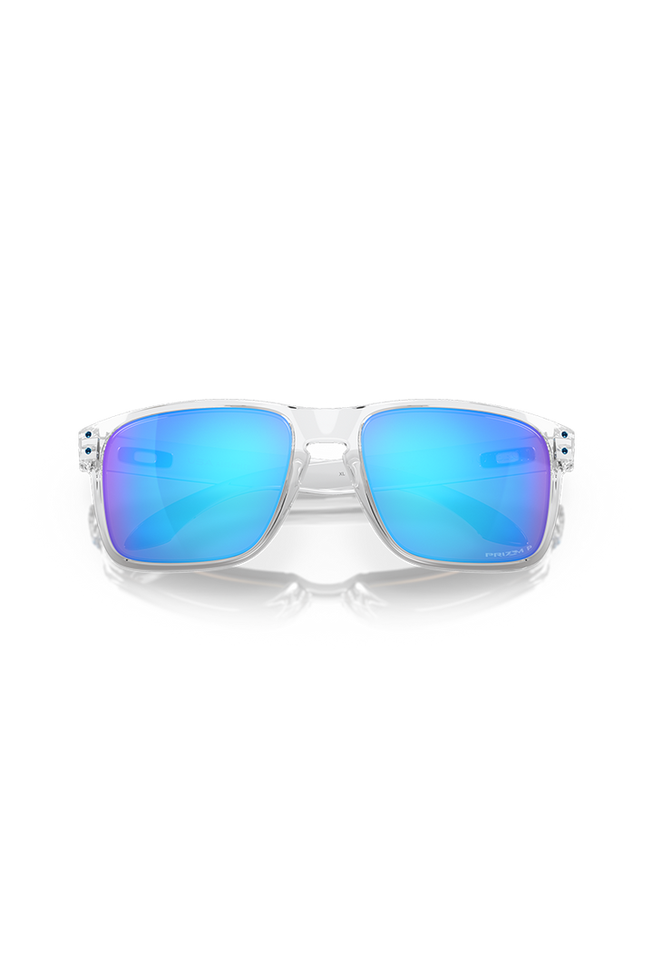 Oakley - Holbrook™ XL with Prizm Sapphire Polarized Lenses and Polished Clear Frame OO9417-0759