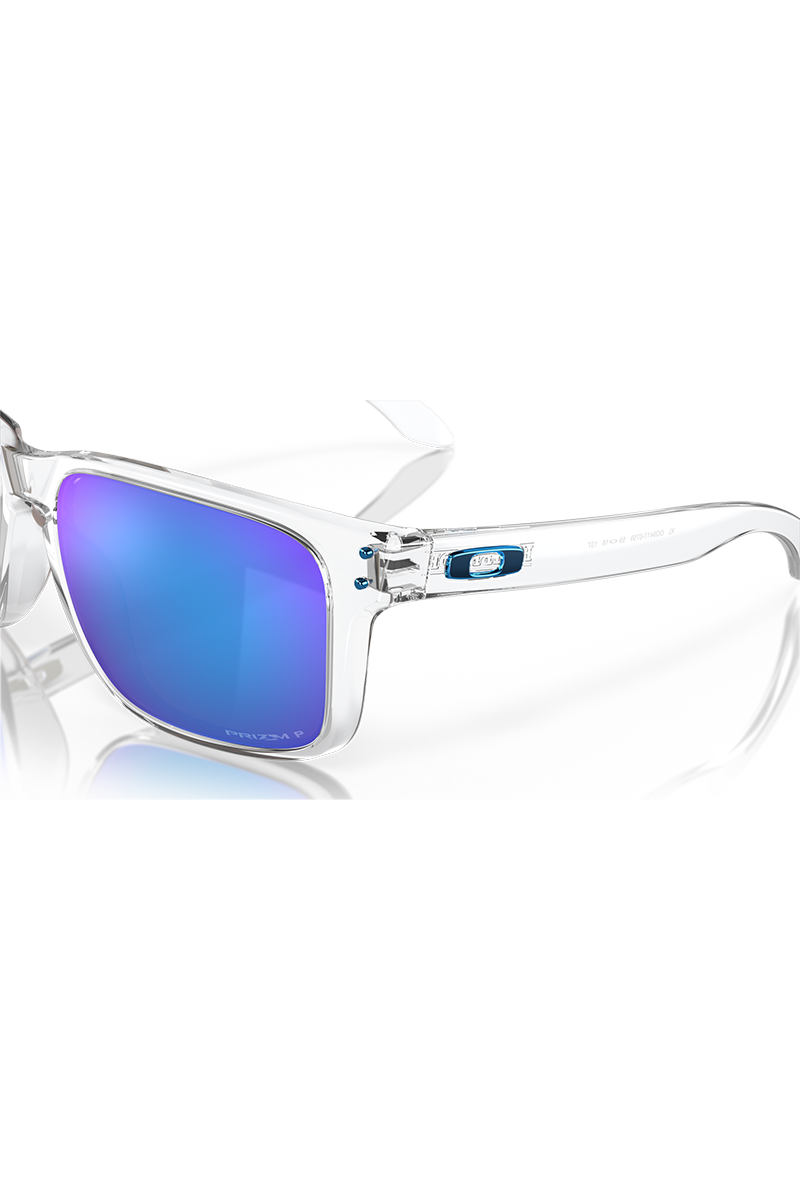 Oakley - Holbrook™ XL with Prizm Sapphire Polarized Lenses and Polished Clear Frame OO9417-0759