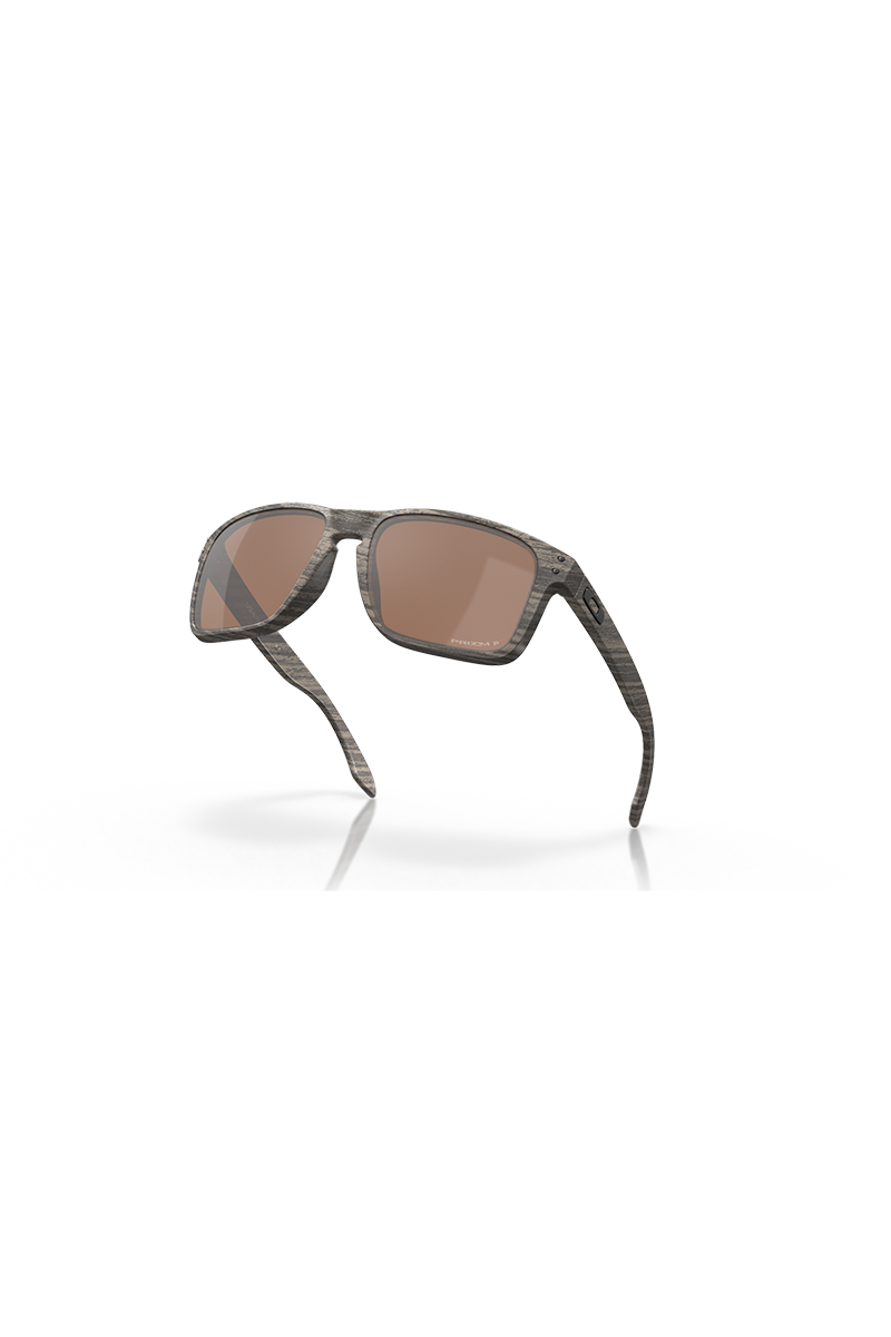 Oakley - Holbrook™ XL with Prizm Tungsten Polarized Lenses and Woodgrain Frame OO9417-0659