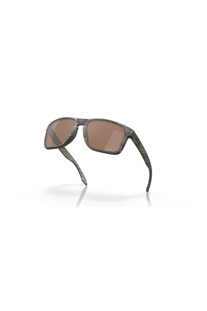Oakley - Holbrook™ XL with Prizm Tungsten Polarized Lenses and Woodgrain Frame OO9417-0659