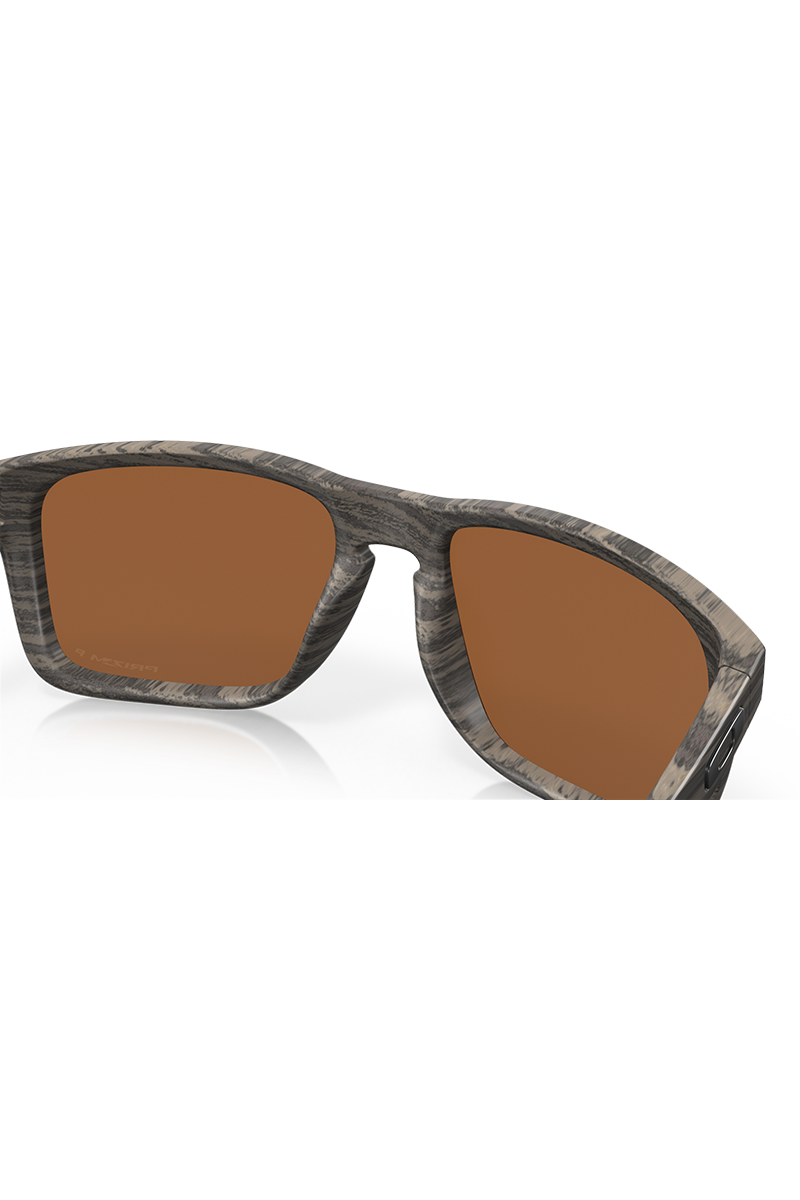 Oakley - Holbrook™ XL with Prizm Tungsten Polarized Lenses and Woodgrain Frame OO9417-0659
