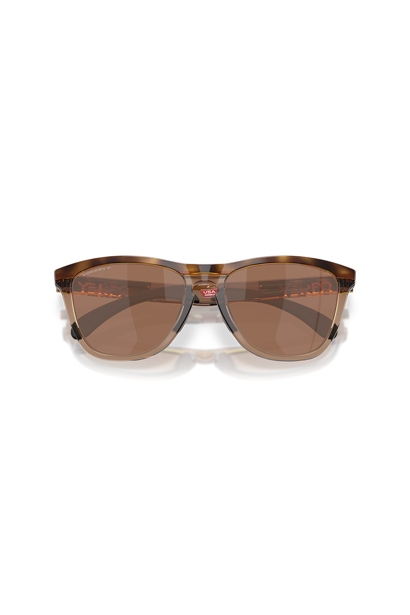 Oakley - Frogskins™ Range XL with Prizm Tungsten Polarized Lenses and Brown Tortoise / Brown Smoke Frames - OO9503-0258