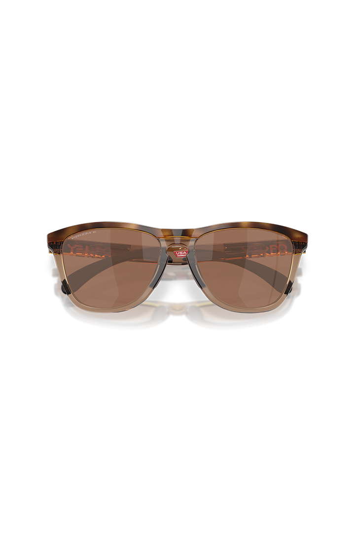 Oakley - Frogskins™ Range XL with Prizm Tungsten Polarized Lenses and Brown Tortoise / Brown Smoke Frames - OO9503-0258