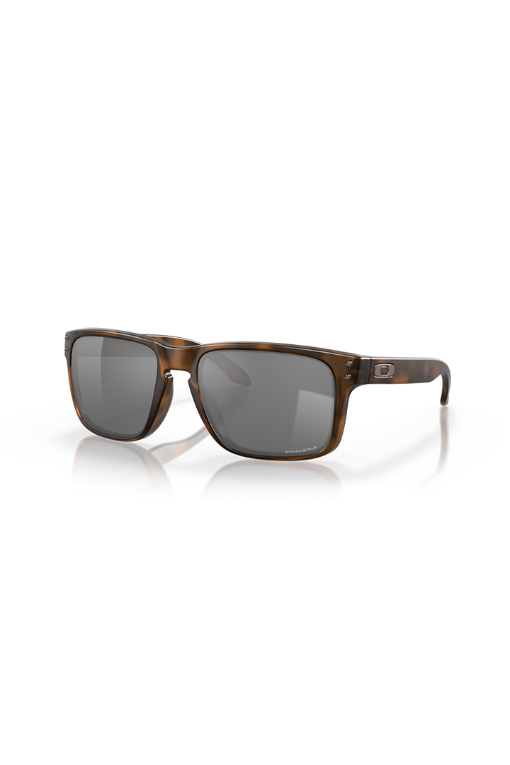 Oakley - Holbrook™ in Matte Brown Tortoise Frames with Prizm Black Lenses - OO9102-F455