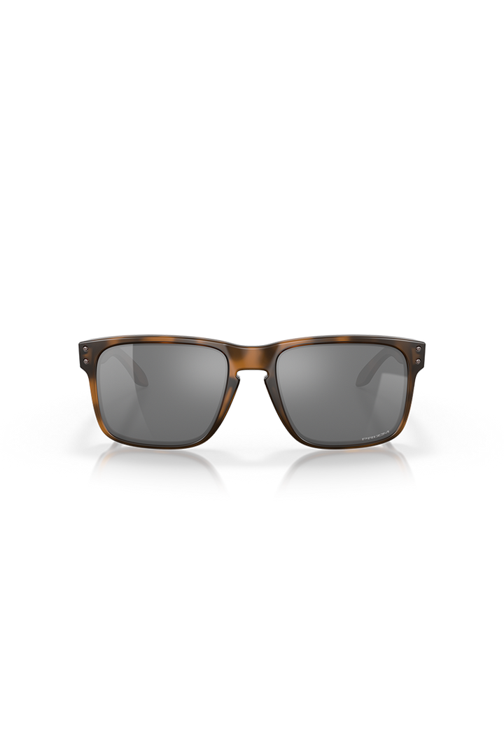 Oakley - Holbrook™ in Matte Brown Tortoise Frames with Prizm Black Lenses - OO9102-F455