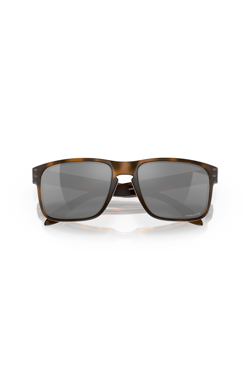 Oakley - Holbrook™ in Matte Brown Tortoise Frames with Prizm Black Lenses - OO9102-F455