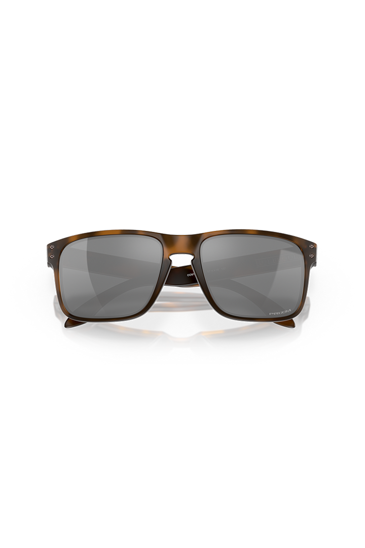 Oakley - Holbrook™ in Matte Brown Tortoise Frames with Prizm Black Lenses - OO9102-F455