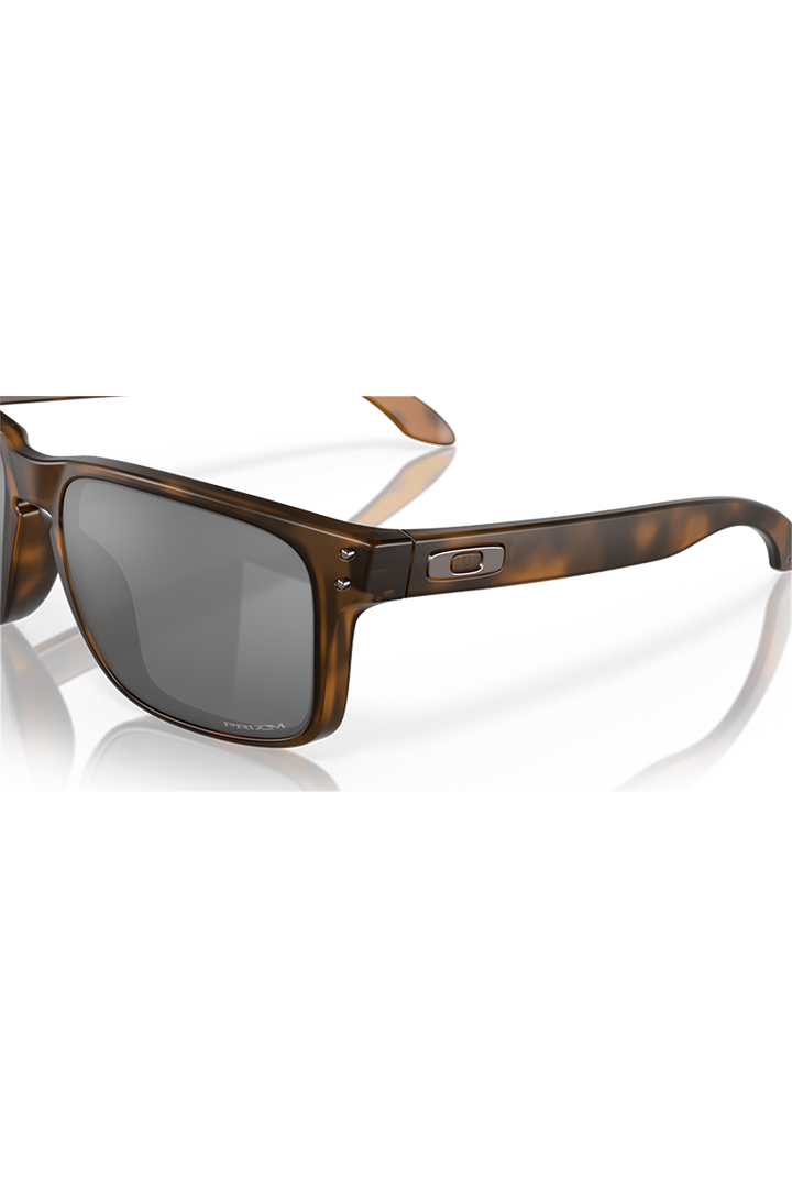 Oakley - Holbrook™ in Matte Brown Tortoise Frames with Prizm Black Lenses - OO9102-F455
