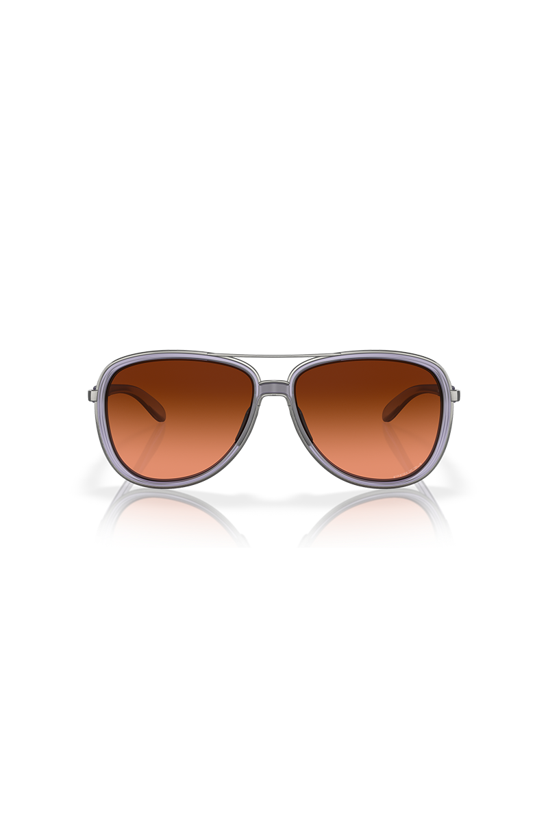 Oakley - Split Time in Matte Trans Lilac Frames with Prizm Brown Gradient Lenses - OO4129-2658