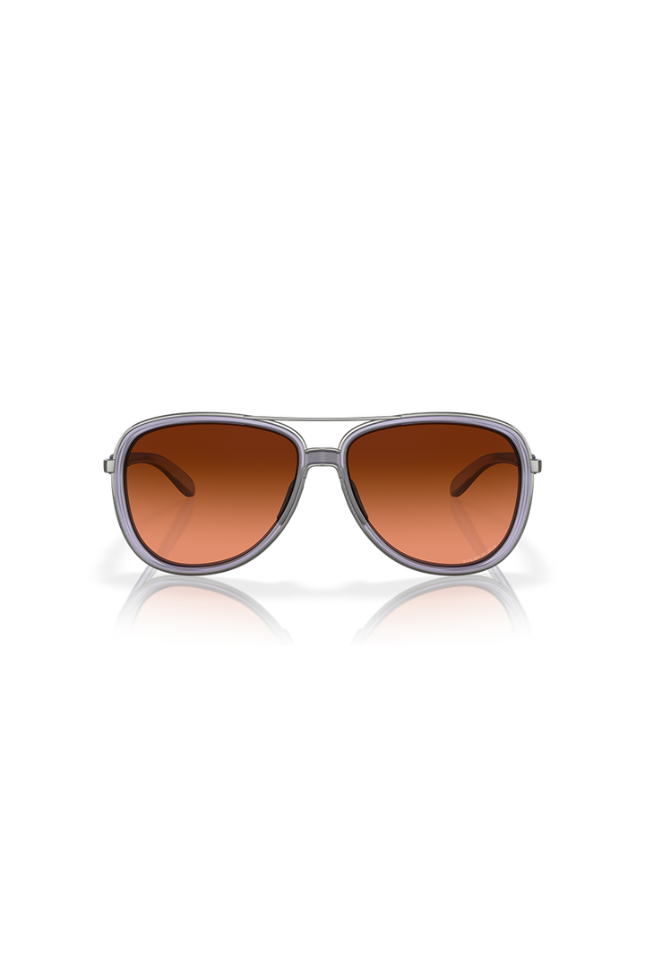Oakley - Split Time in Matte Trans Lilac Frames with Prizm Brown Gradient Lenses - OO4129-2658