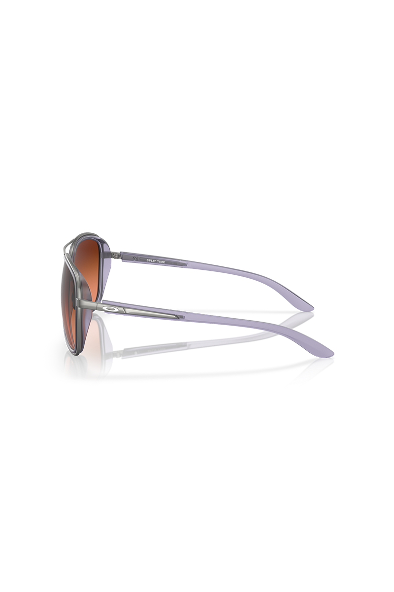 Oakley - Split Time in Matte Trans Lilac Frames with Prizm Brown Gradient Lenses - OO4129-2658