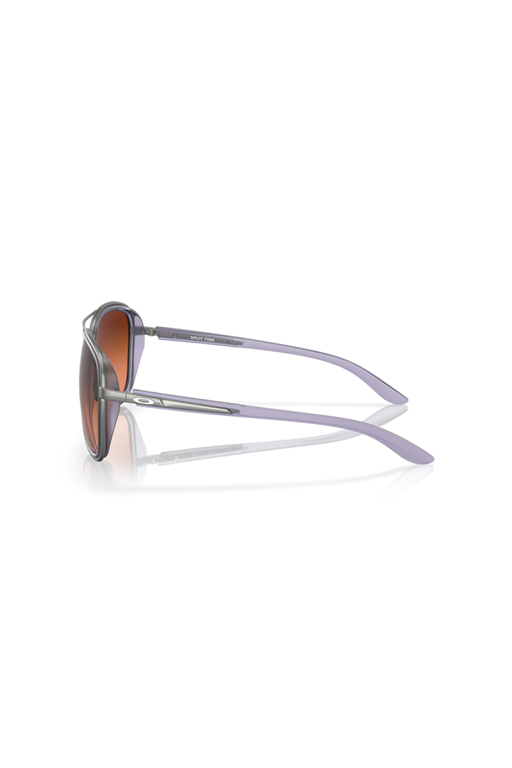 Oakley - Split Time in Matte Trans Lilac Frames with Prizm Brown Gradient Lenses - OO4129-2658