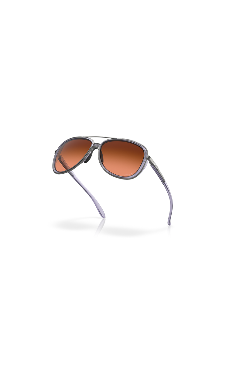 Oakley - Split Time in Matte Trans Lilac Frames with Prizm Brown Gradient Lenses - OO4129-2658
