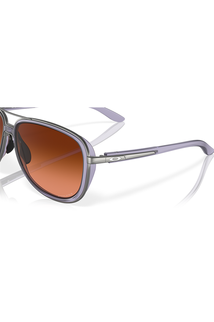 Oakley - Split Time in Matte Trans Lilac Frames with Prizm Brown Gradient Lenses - OO4129-2658