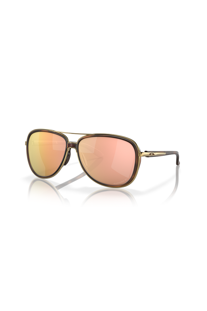 Oakley - Split Time in Brown Tortoise Frames with Prizm Rose Gold Polarized Lenses - OO4129-1458