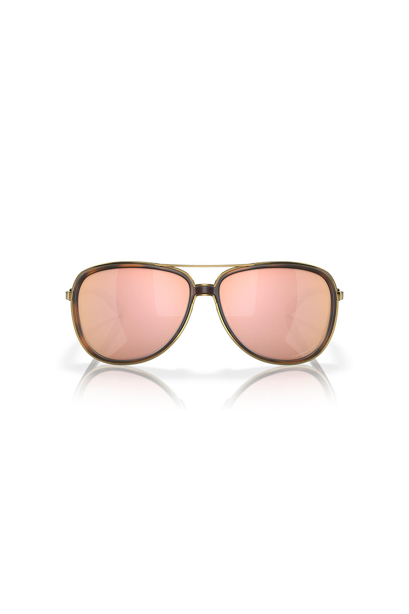 Oakley - Split Time in Brown Tortoise Frames with Prizm Rose Gold Polarized Lenses - OO4129-1458