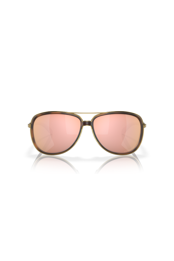 Oakley - Split Time in Brown Tortoise Frames with Prizm Rose Gold Polarized Lenses - OO4129-1458