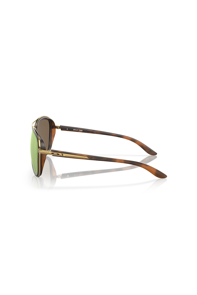 Oakley - Split Time in Brown Tortoise Frames with Prizm Rose Gold Polarized Lenses - OO4129-1458
