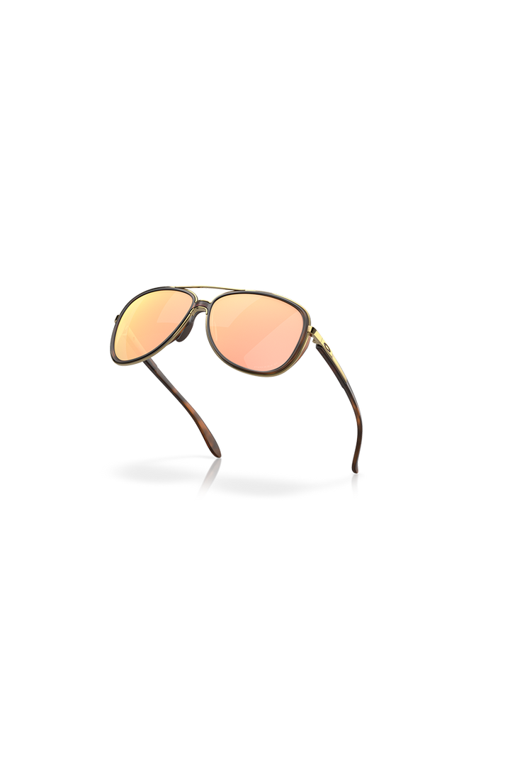 Oakley - Split Time in Brown Tortoise Frames with Prizm Rose Gold Polarized Lenses - OO4129-1458