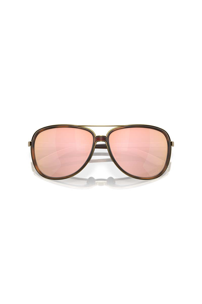 Oakley - Split Time in Brown Tortoise Frames with Prizm Rose Gold Polarized Lenses - OO4129-1458