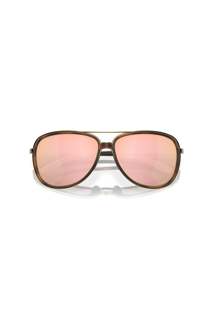 Oakley - Split Time in Brown Tortoise Frames with Prizm Rose Gold Polarized Lenses - OO4129-1458