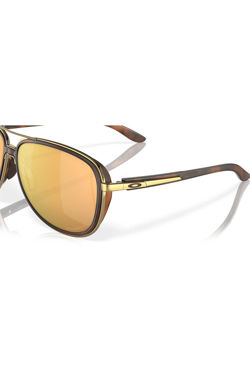 Oakley - Split Time in Brown Tortoise Frames with Prizm Rose Gold Polarized Lenses - OO4129-1458