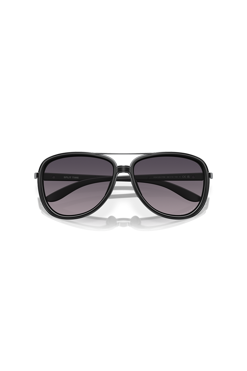 Oakley - Split Time in Velvet Black Frames with Prizm Grey Gradient Lenses - OO4129-1758