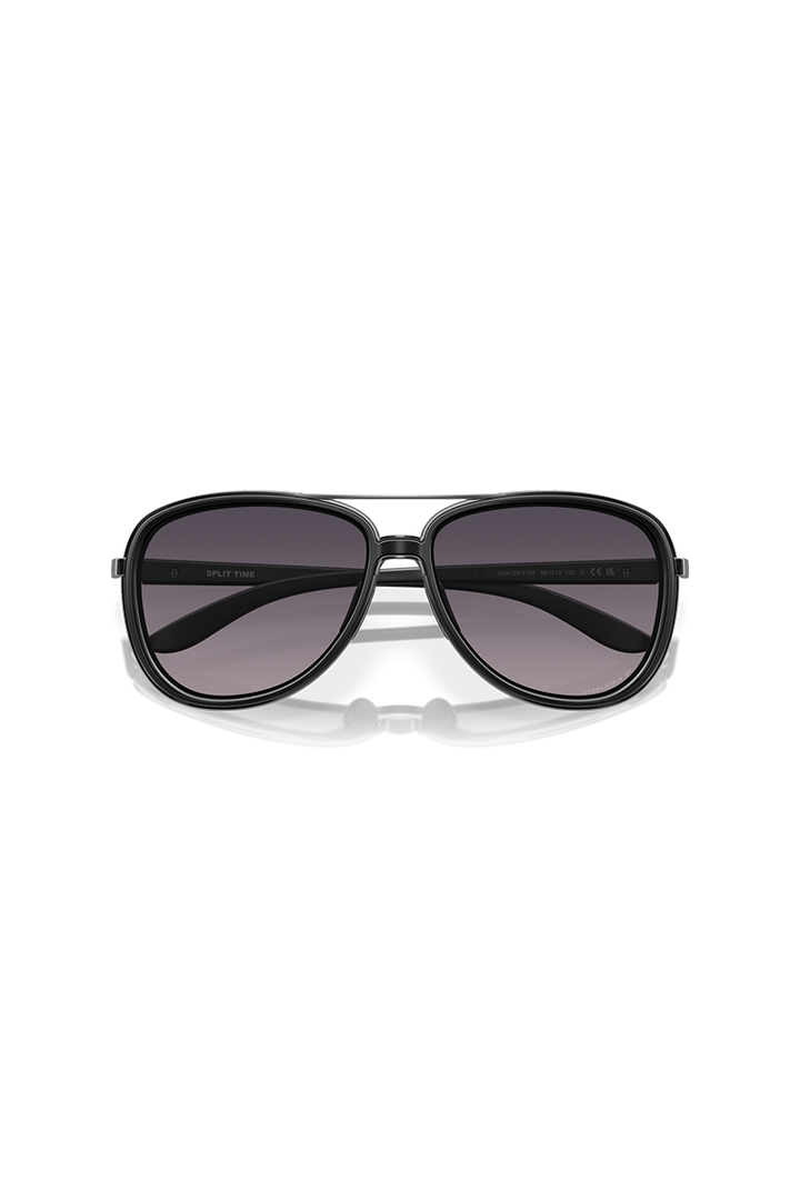 Oakley - Split Time in Velvet Black Frames with Prizm Grey Gradient Lenses - OO4129-1758