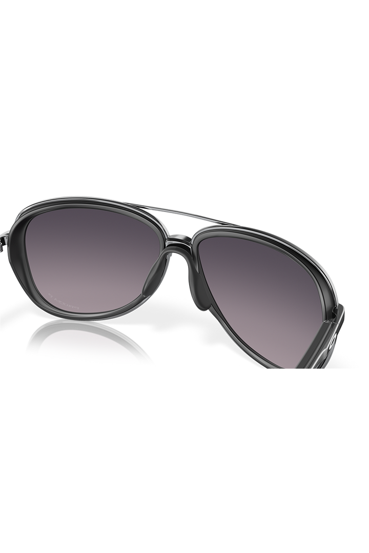 Oakley - Split Time in Velvet Black Frames with Prizm Grey Gradient Lenses - OO4129-1758