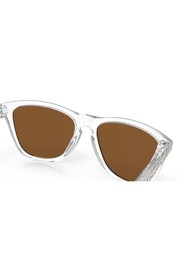 Oakley - Frogskins™ in Polished Clear Frames with Prizm Violet Lenses - OO9013-H755
