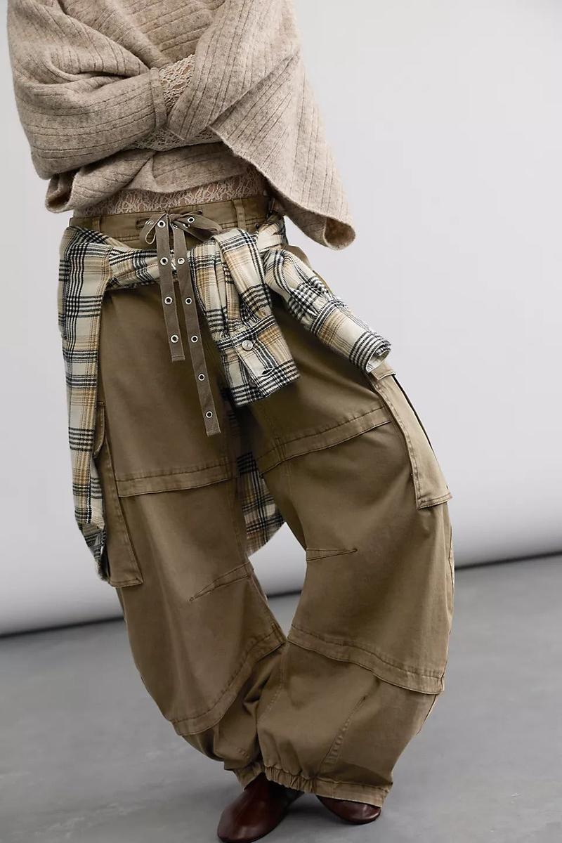 Free People - We The Free Reef Curved Twill Cargo Pants