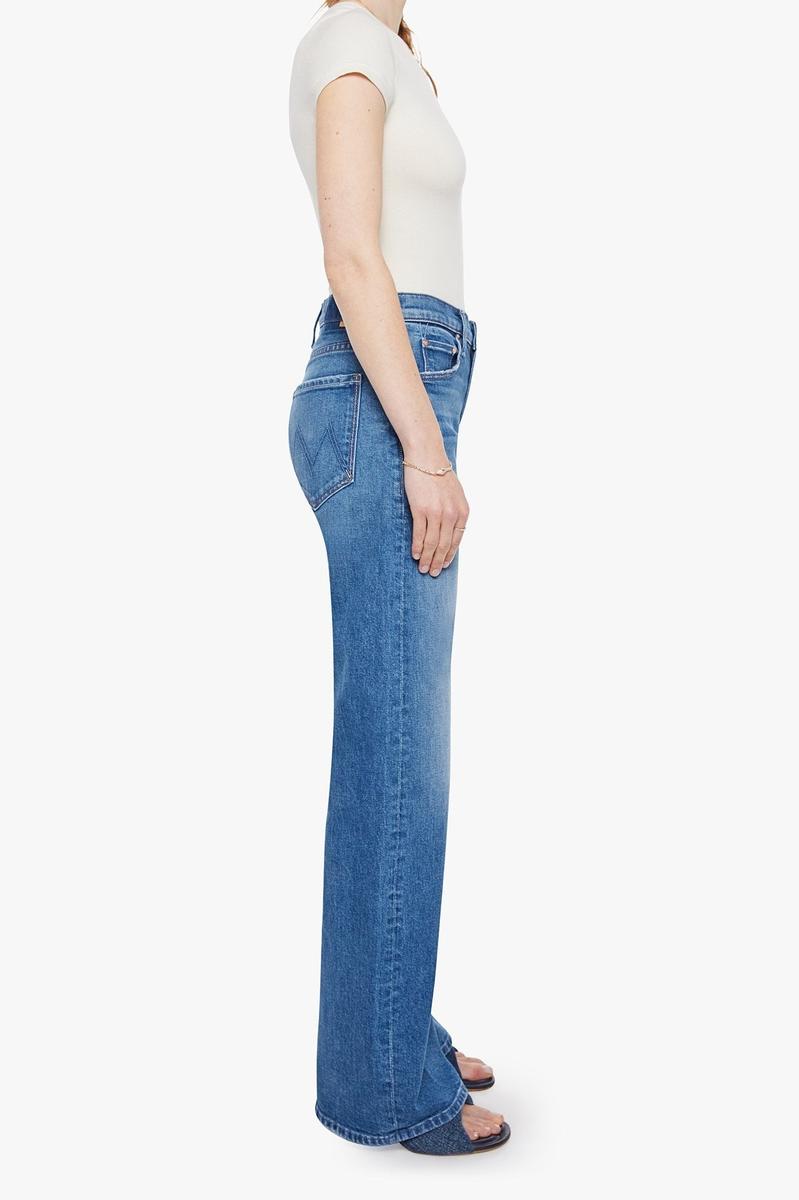 Mother Denim - The Mid Rise Lasso Sneak in Get Two Birds Stoned