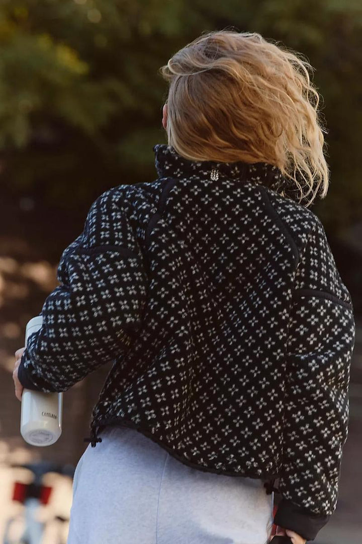 Free People Movement - Mountain High Printed Half-Zip Fleece