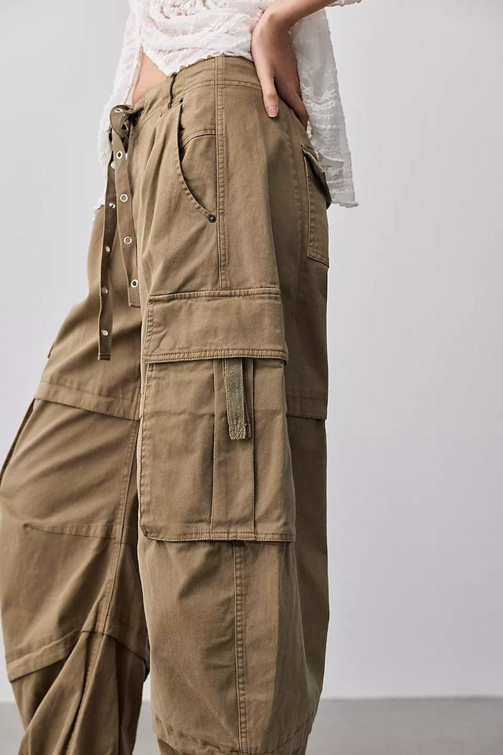 Free People - We The Free Reef Curved Twill Cargo Pants