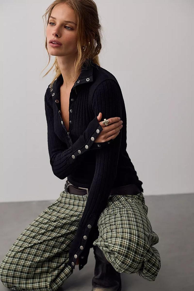 Free People - We The Free Surplus Cuff Top