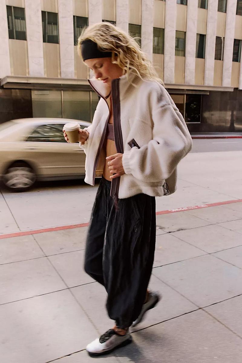 Free People Movement - Hit The Slopes Funnel Neck Fleece Jacket