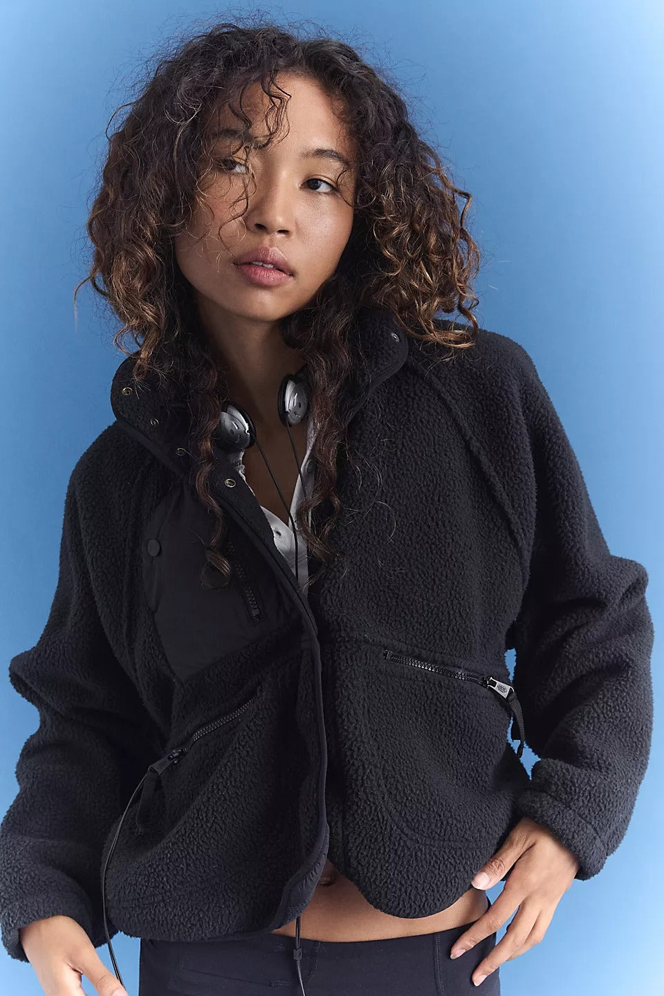 Free People Movement - Hit The Slopes Fleece Jacket