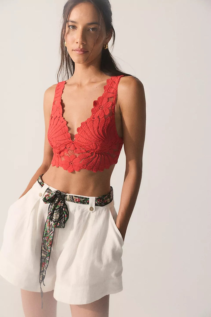 Free People - Petal Party Lace Plunge Bralette