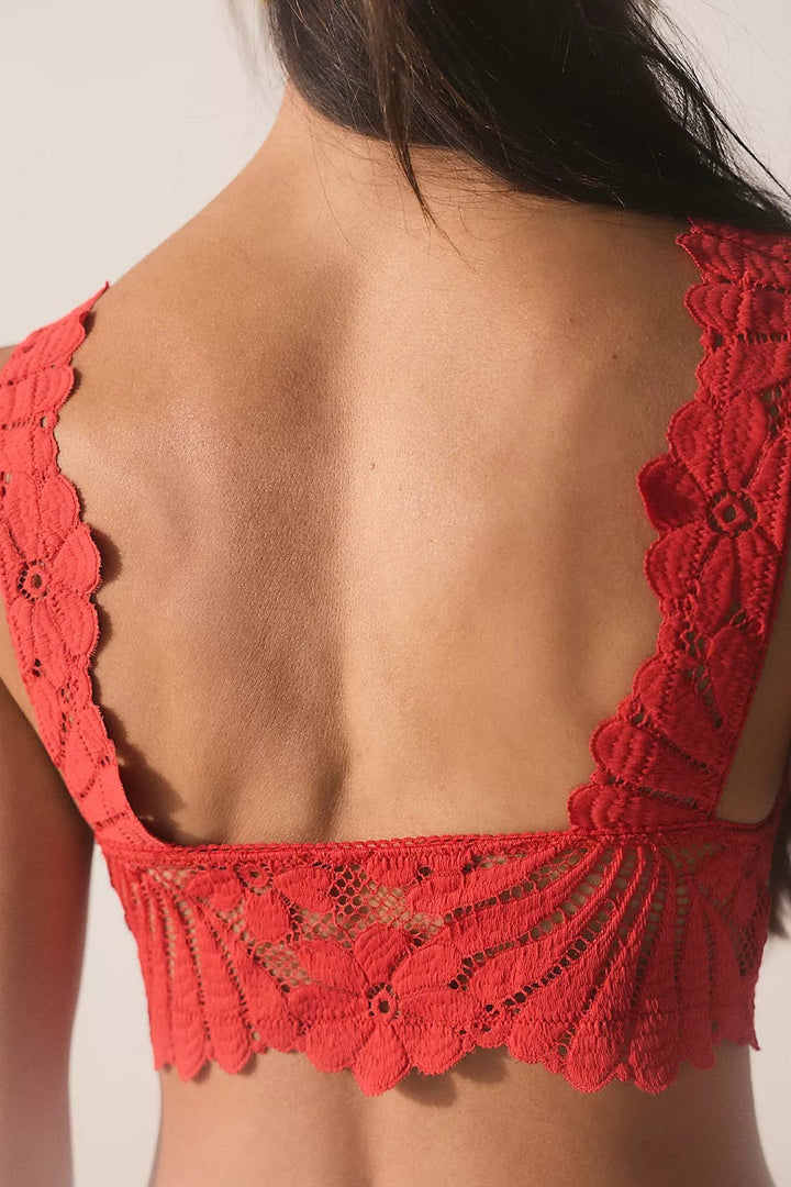 Free People - Petal Party Lace Plunge Bralette