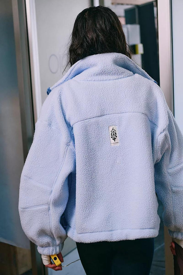 Free People Movement - Hit The Slopes Funnel Neck Fleece Jacket